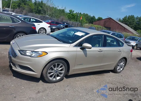 2017 Ford Fusion Se Hybrid from USA, damaged, VIN 3FA6P0LU5HR239694